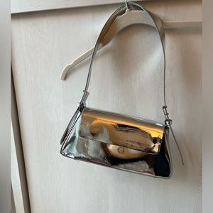 Zara chrome bag